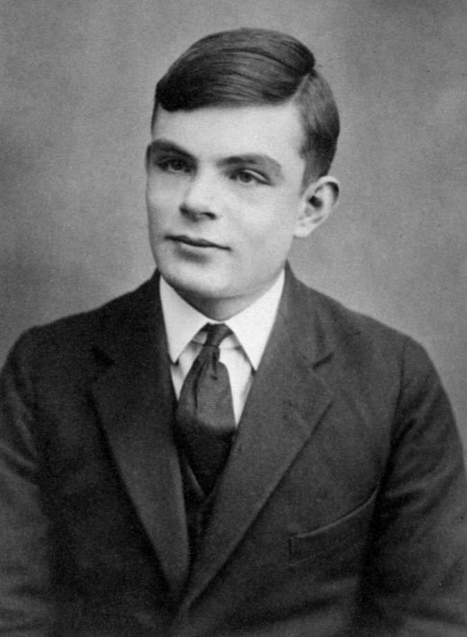 Portrait of Alan Turing as a teenager, 1928.