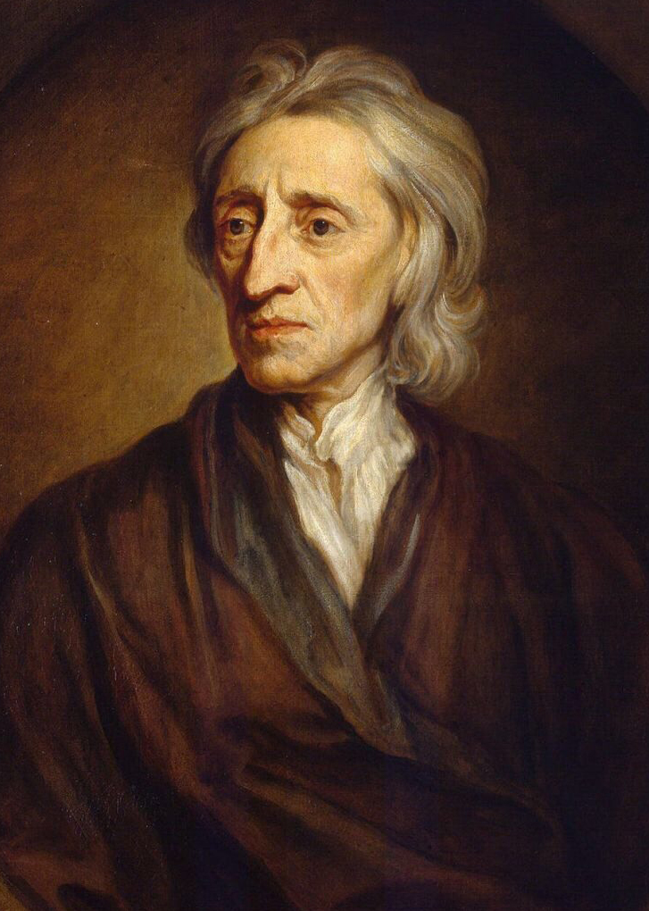 Portrait of John Locke by Sir Godfrey Kneller, circa 1687–1689
